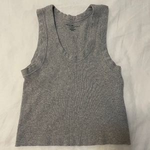 Brandy Melville Gray Tank Top